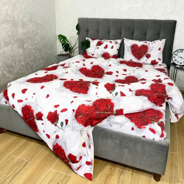 Комплект постільної білизни "Love" - Сімейне - Зображення 5